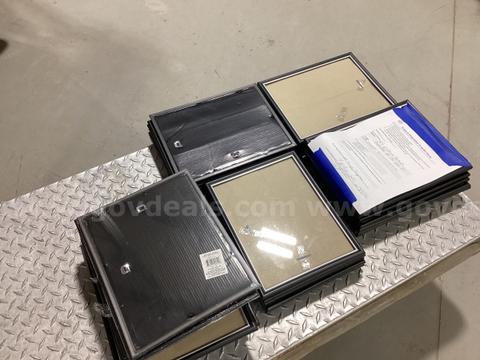 Bulk Lot: 44 New 9" x 12" Plastic Certificate Frames - Gallery Style