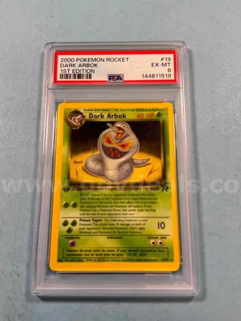 2000 Dark Arbok Pokemon Rocket