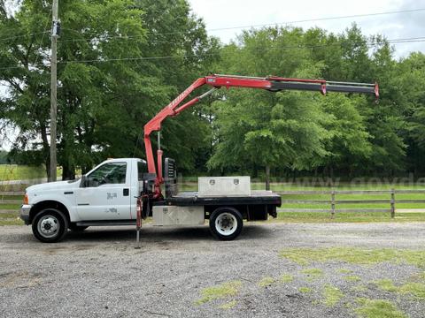 2001 Ford F-450 SD 4x4 Crane Truck