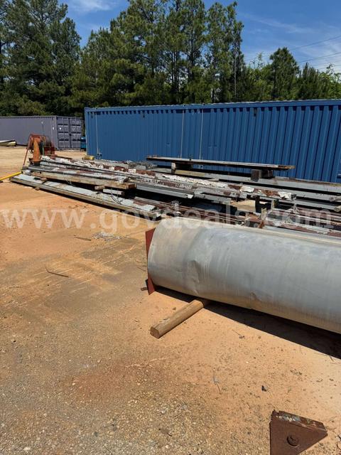 DISMANTLED METAL BUILDING (STRUCTURAL STEEL ONLY)