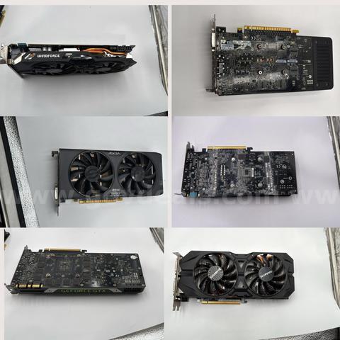 Lot of 44 Mix Graphics cards NVIDIA, Gigabyte, Asus, PNY, EVGA