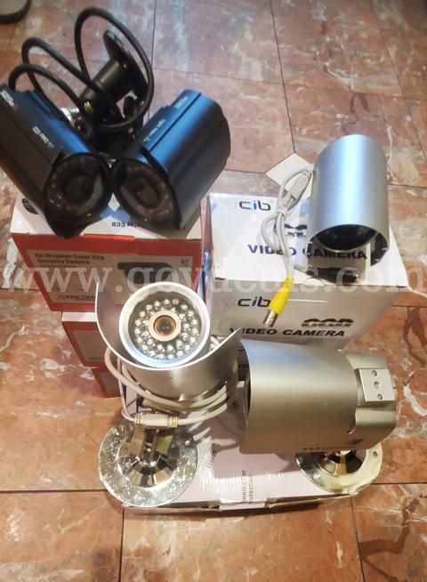 Lot of 12 Security Cameras