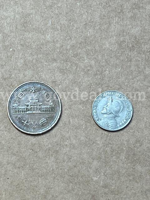 Two foreign coins