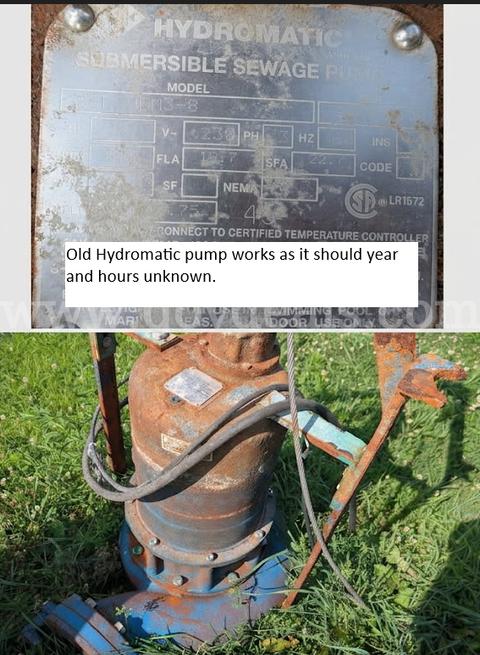 Hydromatic Submersible Sewage Pump