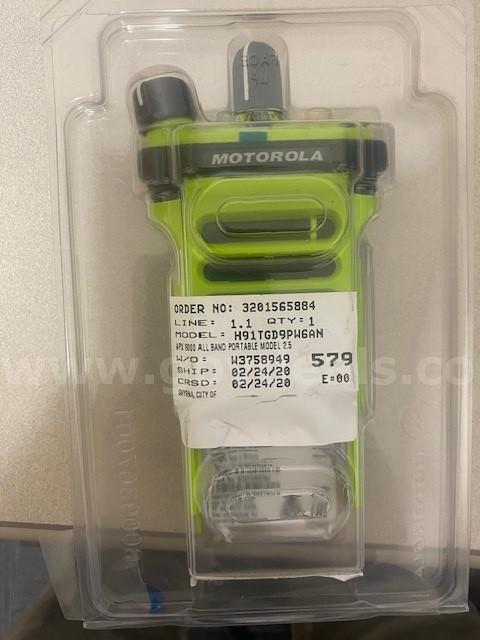 Motorola APX8000XE MODEL H91TGD9PW6AN (NEW, NEVER USED)
