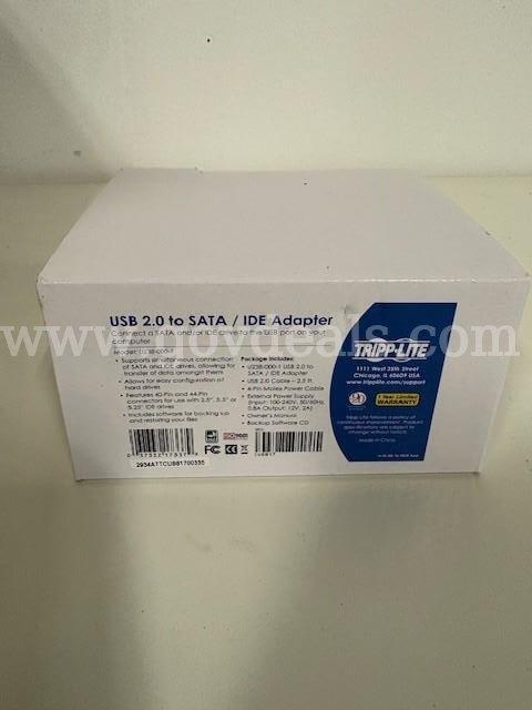 Lot of 16 Tripp-Lite USB 2.0 to SATA/IDE Adapters