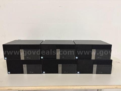 Lot of 6 Dell Optiplex 7060 i7-8700