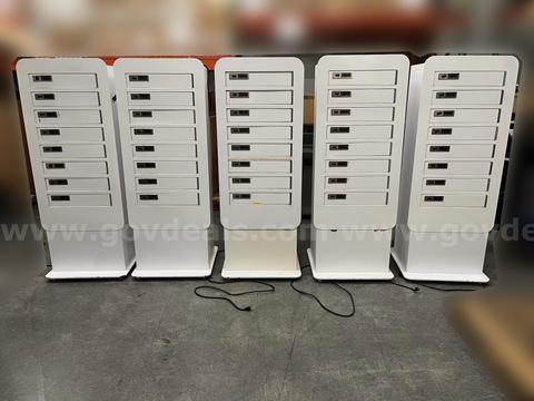 Phone Charging Cabinets w/ Zephyr Keypad Locks (5)