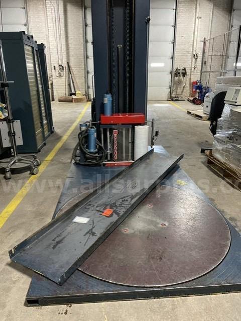 Wulftec WLP-200 Semi-Automatic Stretch Pallet Wrapper, 4,000 lb Capacity, 59" Turntable