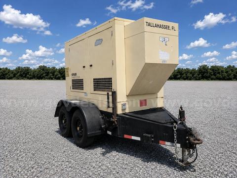 2006 John Deere engine / KOHLER  Standby Mobile Diesel Generator 58KW
