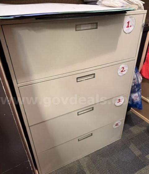 LOT 2 - FILE CABINETS