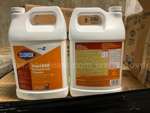 LARGE LOT OF CLOROX SPRAYER FLUID & ELECTROSTATIC SPRAYER