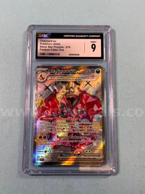 2024 Charizard Ex Black Star Promos
