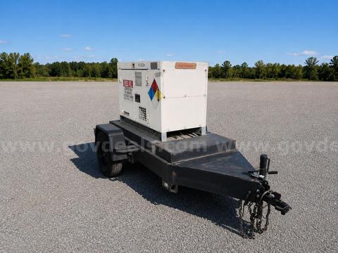 Whisperwatt Diesel Mobile Standby MQ Power Corp / Multiquip ONLY 1K Hours