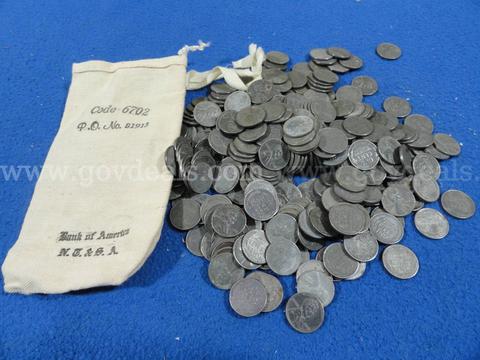 Approx. 330 1943 Steel Lincoln Steel Cents