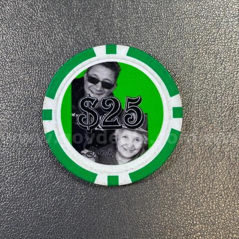 LIGA San Jose $25 Casino Chip