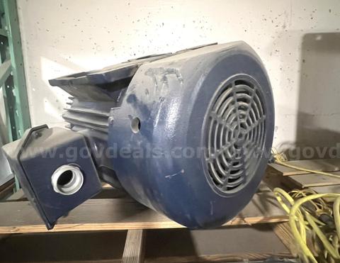 ELECTRIC MOTOR  & BATTERY CHARGER