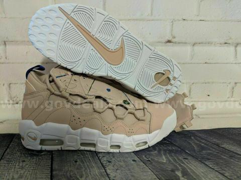Nike Air More Money Sneakers AO1749 200 Basketball Particle Beige Women Size 5.5 NEW W/O BOX *WILL SHIP*