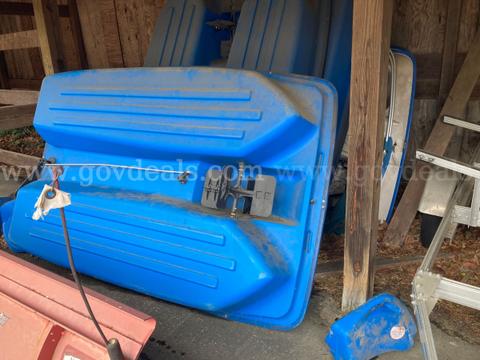 Lot of 5 Pedal Boats