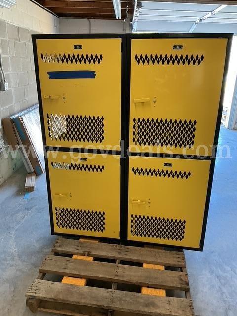 Athletic Locker Set – 2 High x 2 Wide - Lot 003