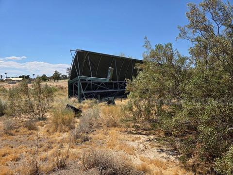 Mobile Canopy/Barrier - Shade at Golf Course Driving Range