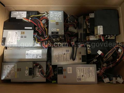 Lot of 42 Server Power Supplies Dell Cisco HP Emerson 200W–1100W Mixed Models – Untested / As-Is