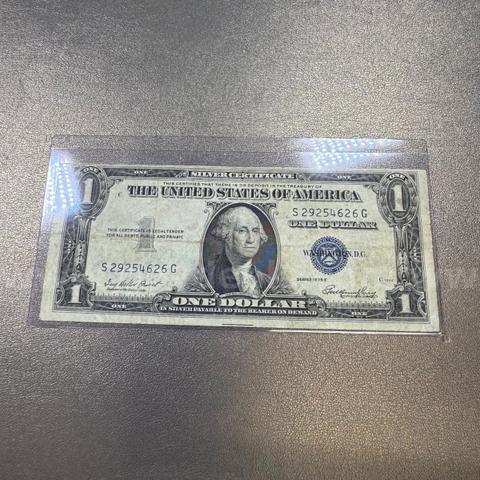 1935 E Silver Certificate Dollar