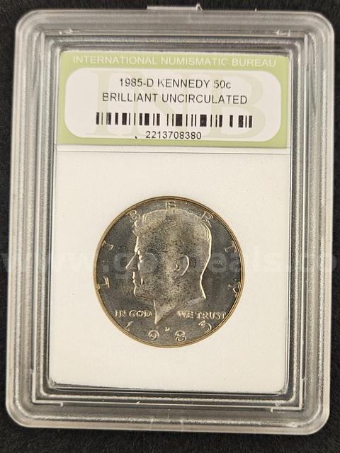 1985-D KENNEDY 50c