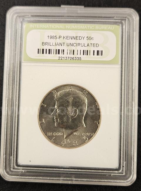1985-P KENNEDY 50c