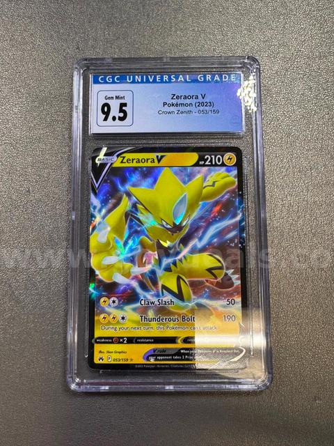 2023 Zeraora V Pokémon Crown Zenith