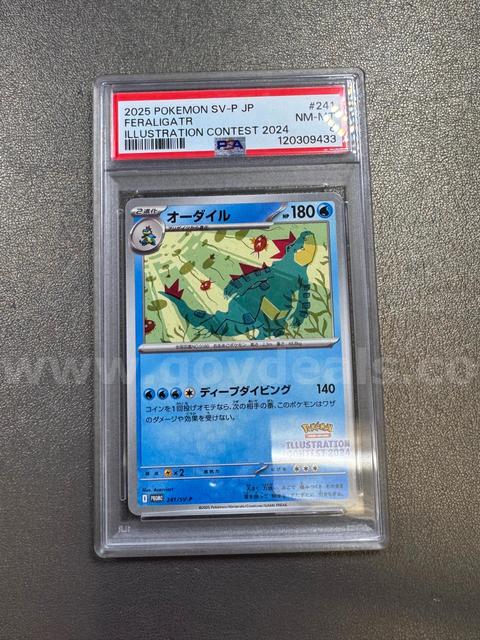 2025 Feraligatr Japanese Pokémon Illustration Contest 2024