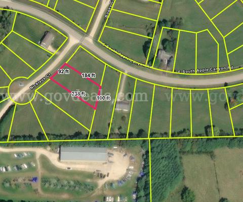 Buildable .44 Acre Lot in Apple Canyon Lake Fairway Section! Nice community