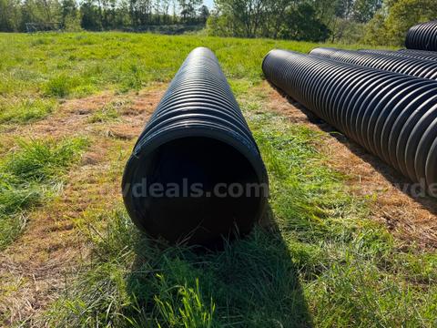 24β x 20β HDPE Pipes - Lot of (10) Pipes