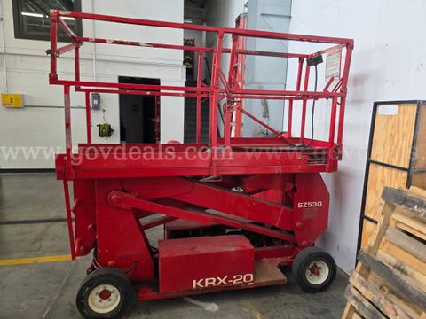 Strato-Lift KRX-20 Electric Scissor Lift β 20' Platform β 750 lb Capacity