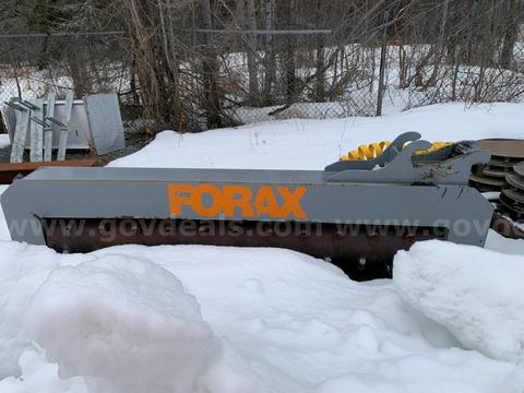 Forex Grader Boom Assembly and Heavy Duty Mulcher Attachment