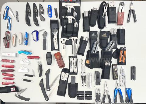 Multi-tools and Pocket Knives - Lot of 71 Pieces