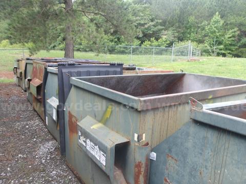 Lot of estimated (20) Dumpsters.