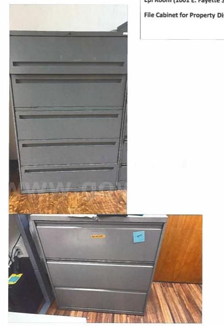 3 File cabinets