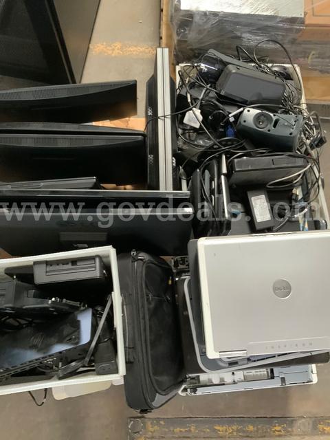 Pallet full of electronics