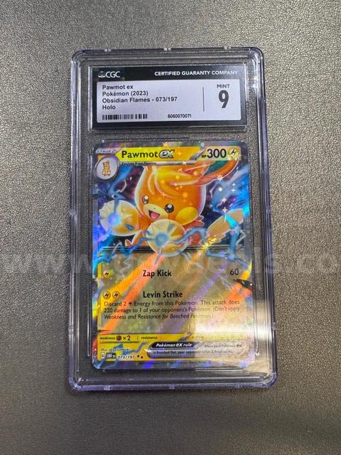 2023 Pawmot Ex Pokémon Holo