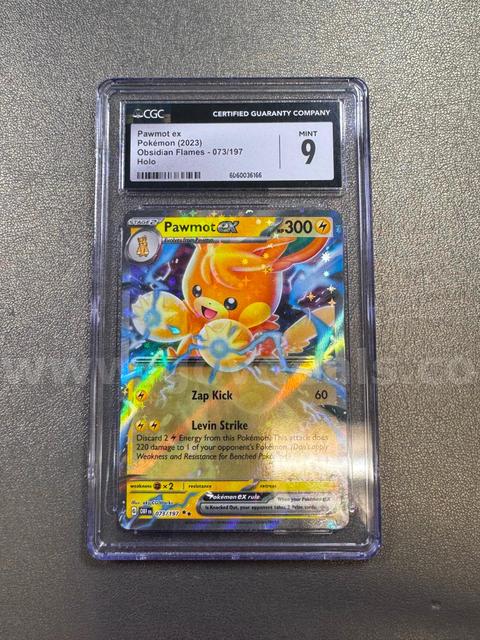 2023 Pawmot Ex Pokémon Holo