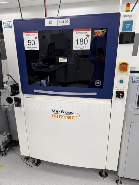 Mirtec MV-6 OMNI Automated Optical Inspector, Mirtec MV-6 OMNI