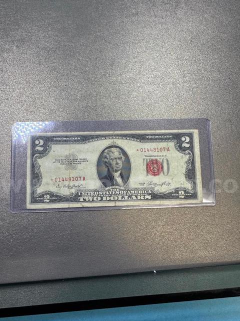 1953 Two Dollar Star Note