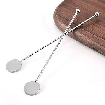 Brand New - Lot of 20 Stainless Steel Coffee Beverage Stirrers - Shipping Available