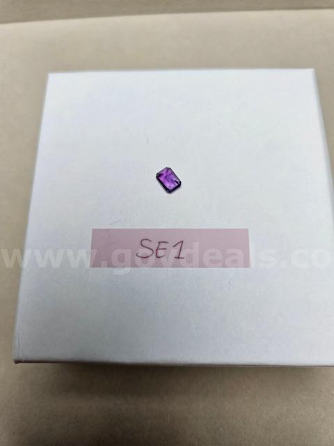 Natural Brazil Emerald Cut AAA Amethyst - 1.10 Total Carats