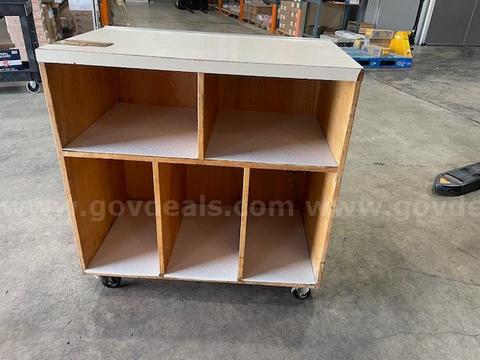 Cabinet on wheels