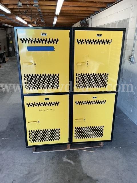 Athletic Locker Set – 2 High x 2 Wide (2 sets) - Lot 005