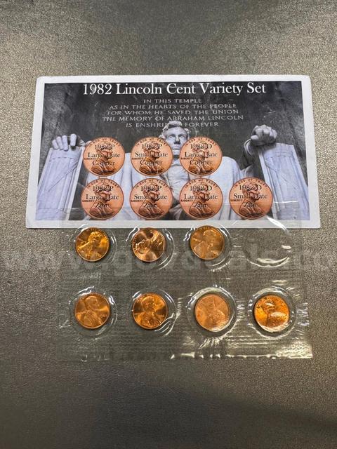 1982 Lincoln Cent Variety Coin