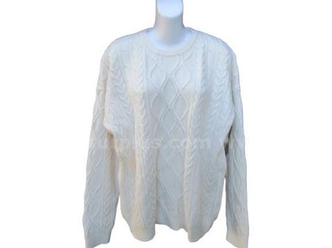 Lot of 8 New Vamtac Women's Fall Sweaters Fisherman Long Sleeve Gray Dark/Light SX, S, L Bx11