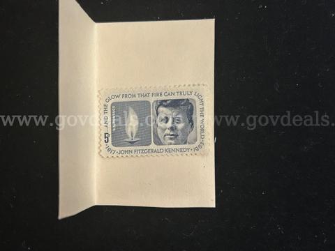 JOHN FITZGERALD KENNEDY 1917-1963 5 CENT STAMP
